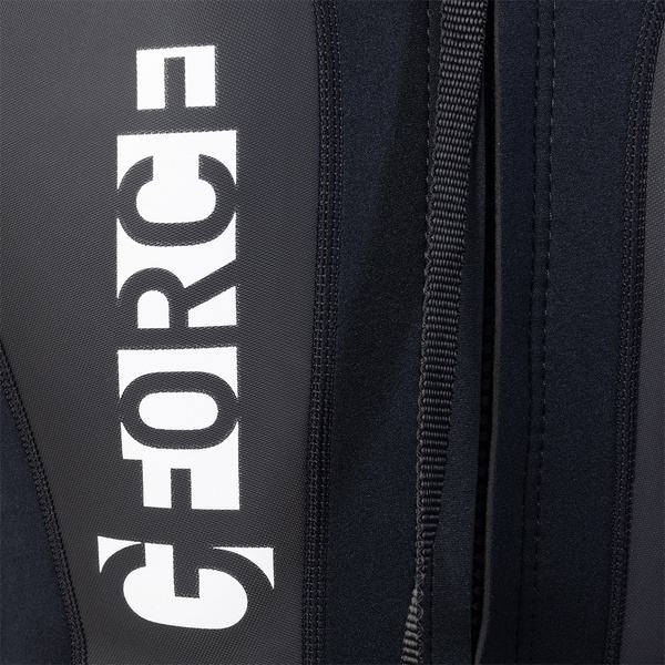 2025 Gul Dames G-Force 3mm Rug Ritssluiting Wetsuit GF1306-B7 - Black / Mulberry